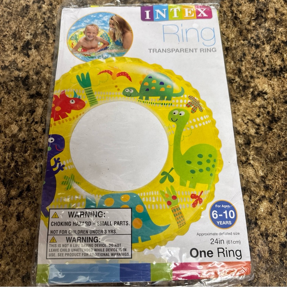 Intex dinosaur pool ring for kids brand new